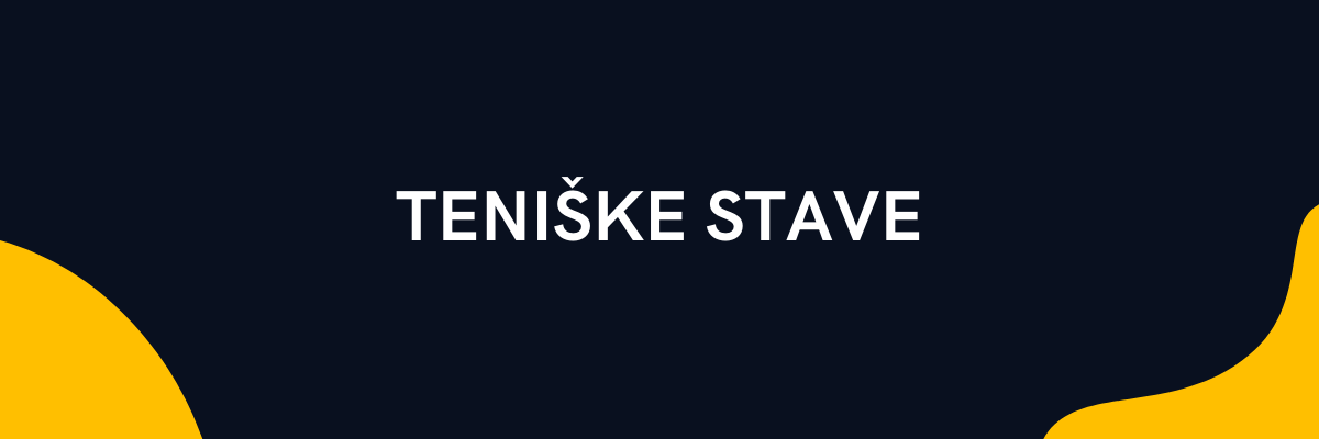 Teniške stave