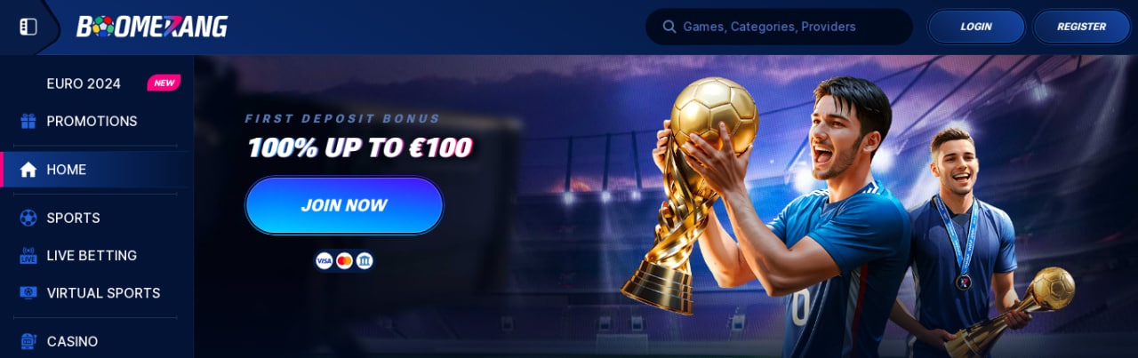 Boomerang-bet bonus