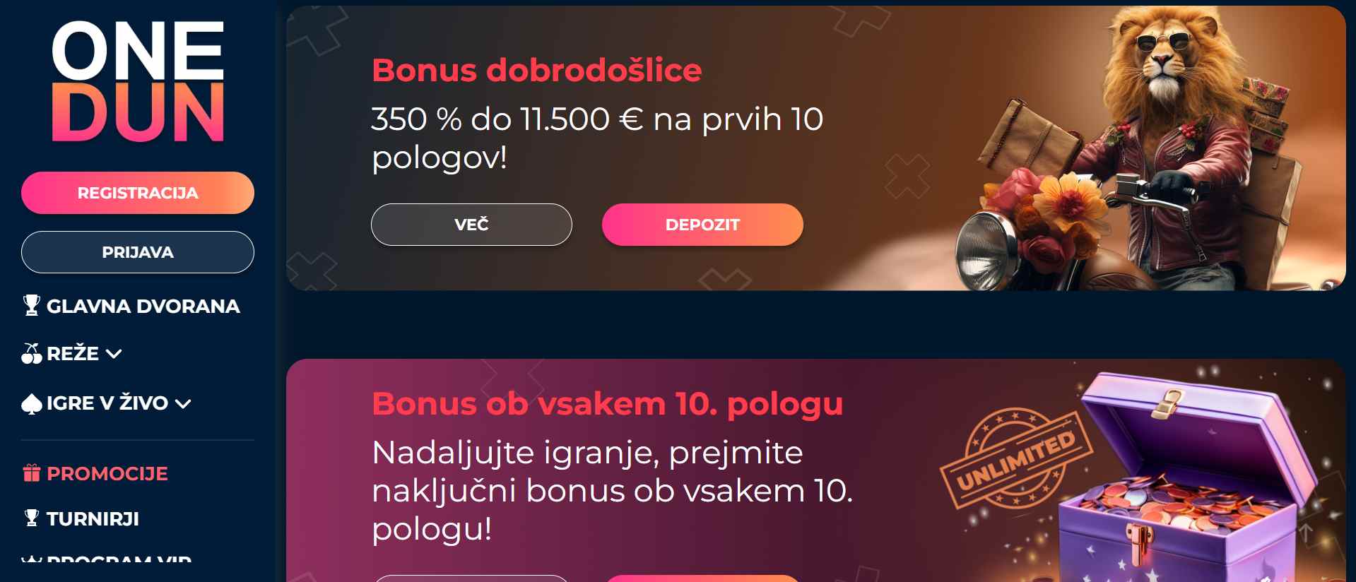 OneDune Bonusi