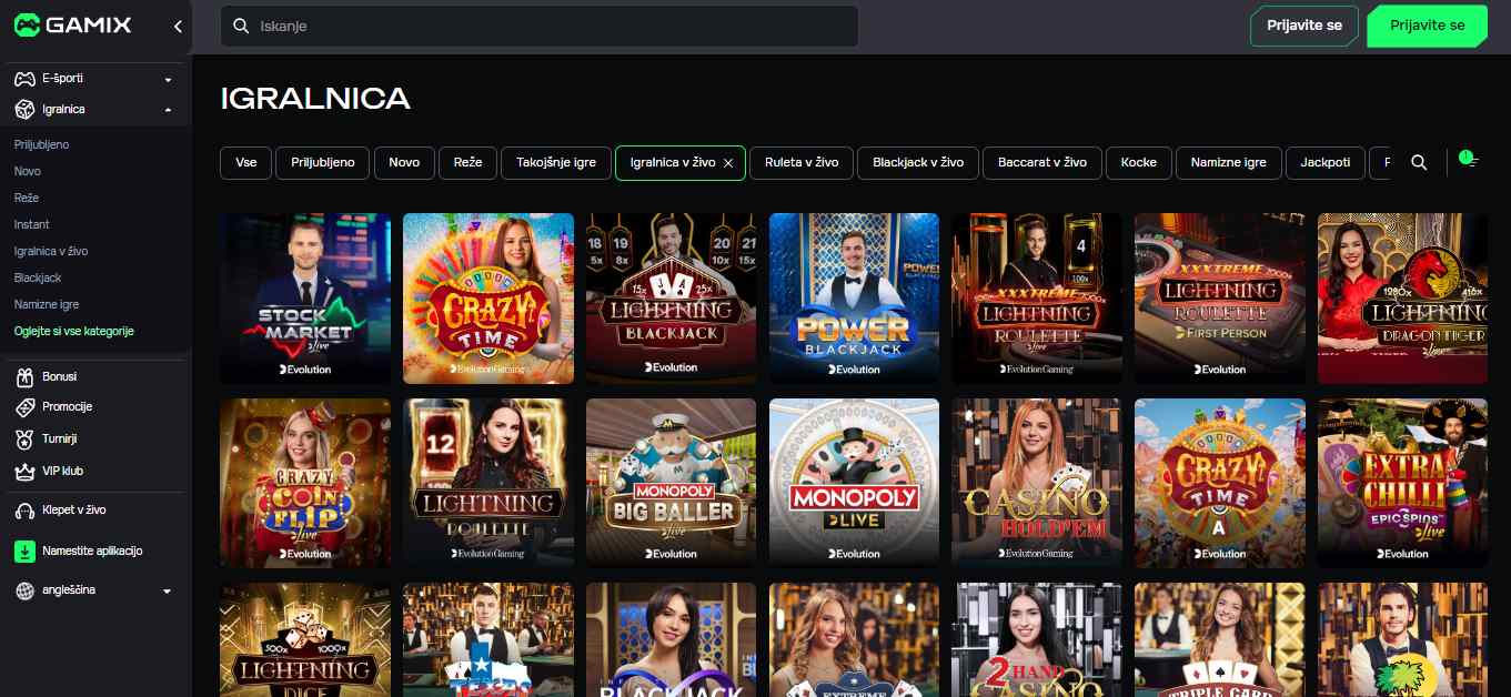 GAMIX Live Casino Games, hellspincasino-jackpot.com