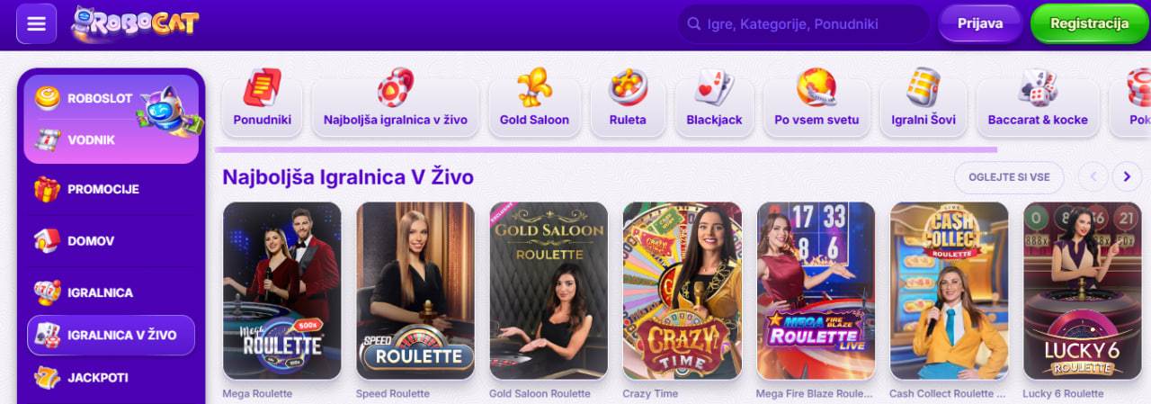 Igralniške igre v živo