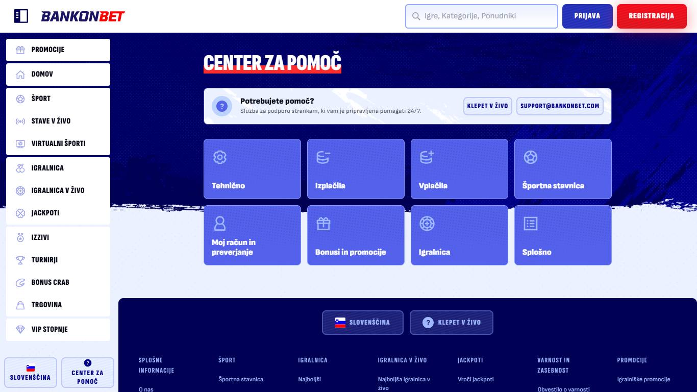 Bankonbet help centre v Sloveniji, hellspincasino-jackpot.com