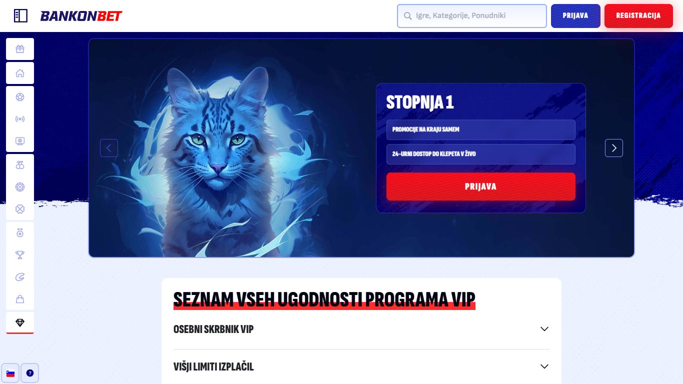 Bankonbet VIP Program v Sloveniji, hellspincasino-jackpot.com