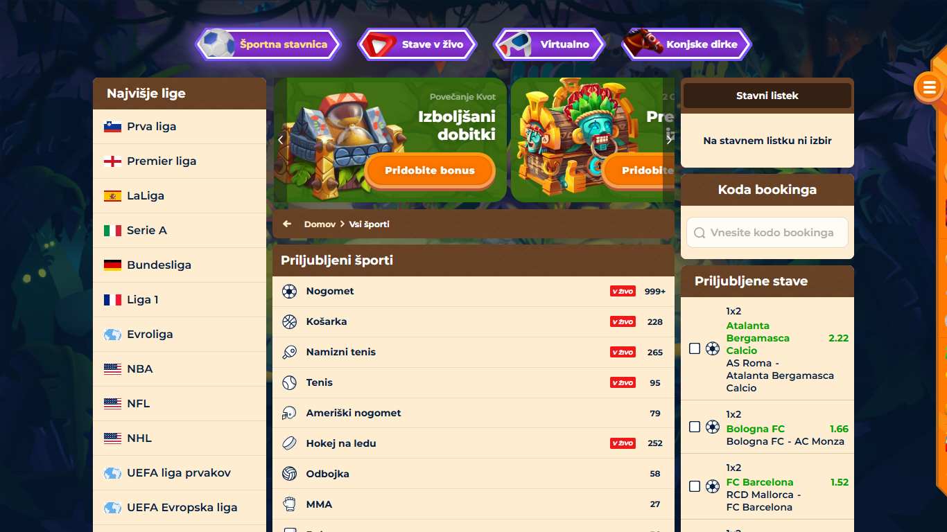 Wazamba Bookmaker Sport Betting Slovenia, hellspincasino-jackpot.com