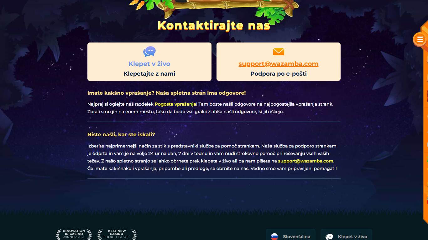 Wazamba Customer Support Slovenia, hellspincasino-jackpot.com