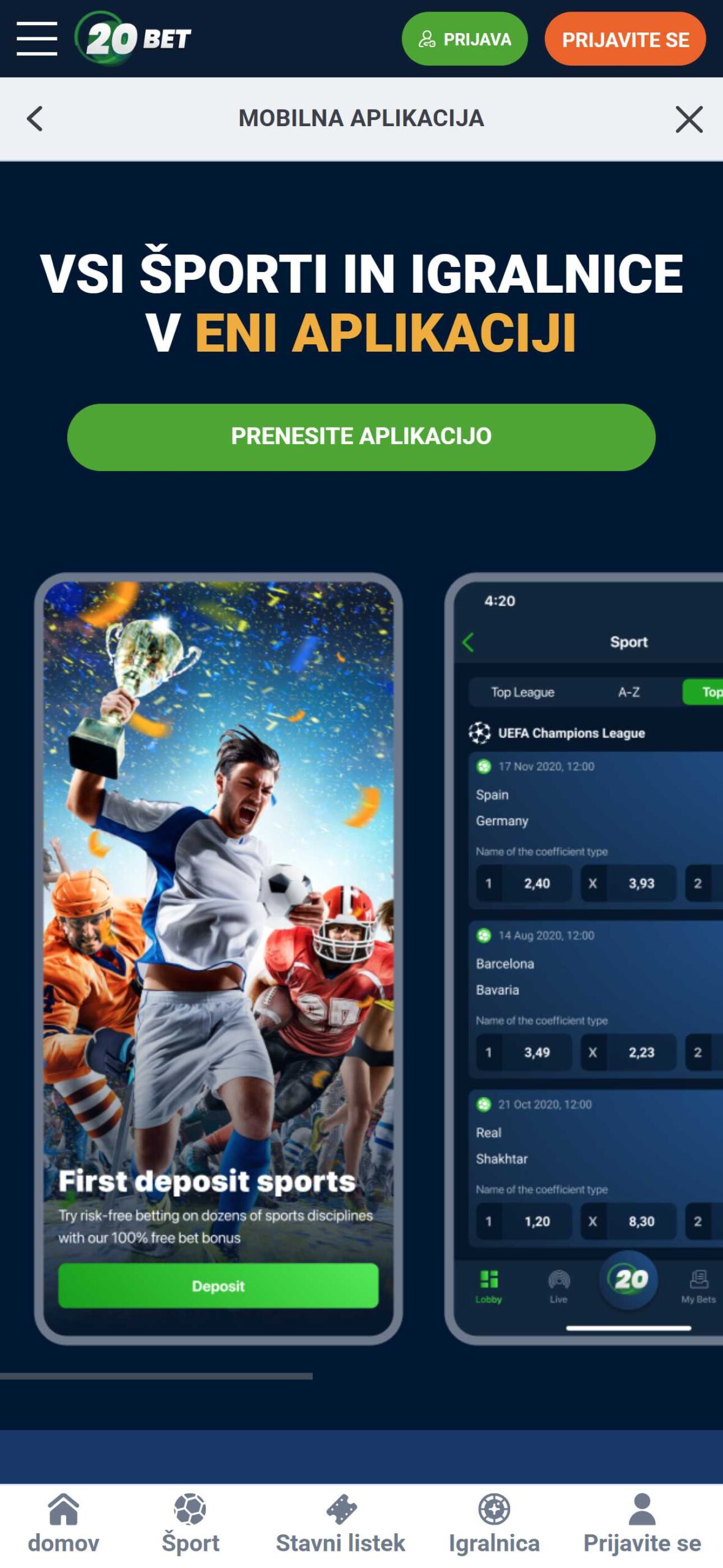 20Bet Mobile App Slovenia (mobile), hellspincasino-jackpot.com