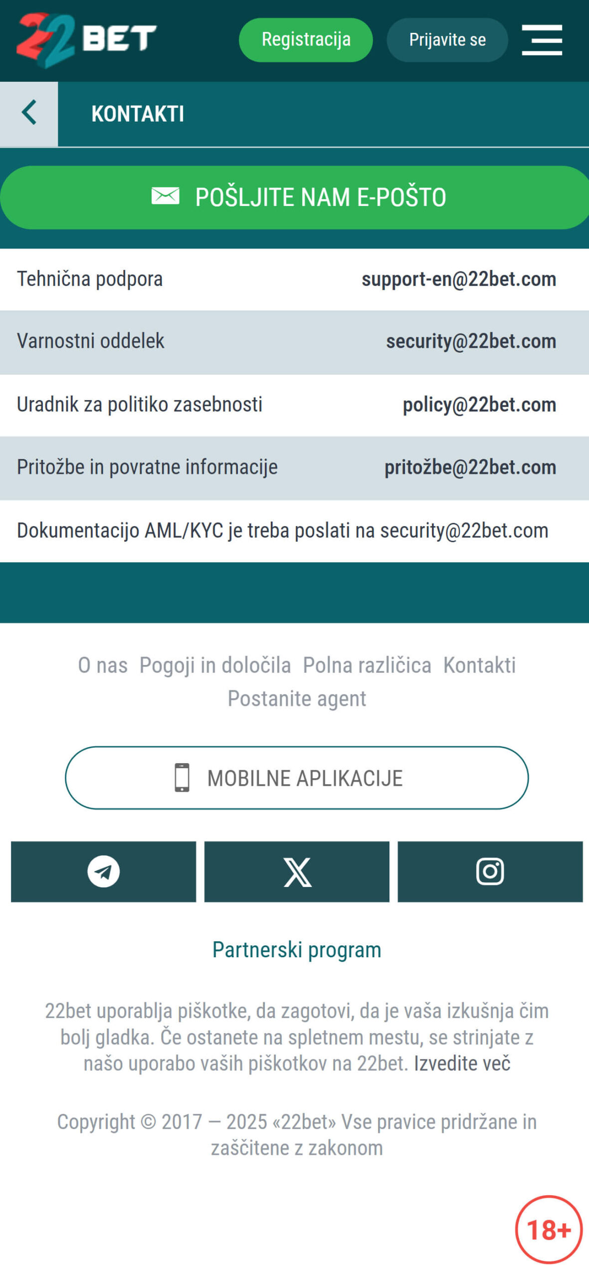 22Bet Support Slovenia (mobile), hellspincasino-jackpot.com