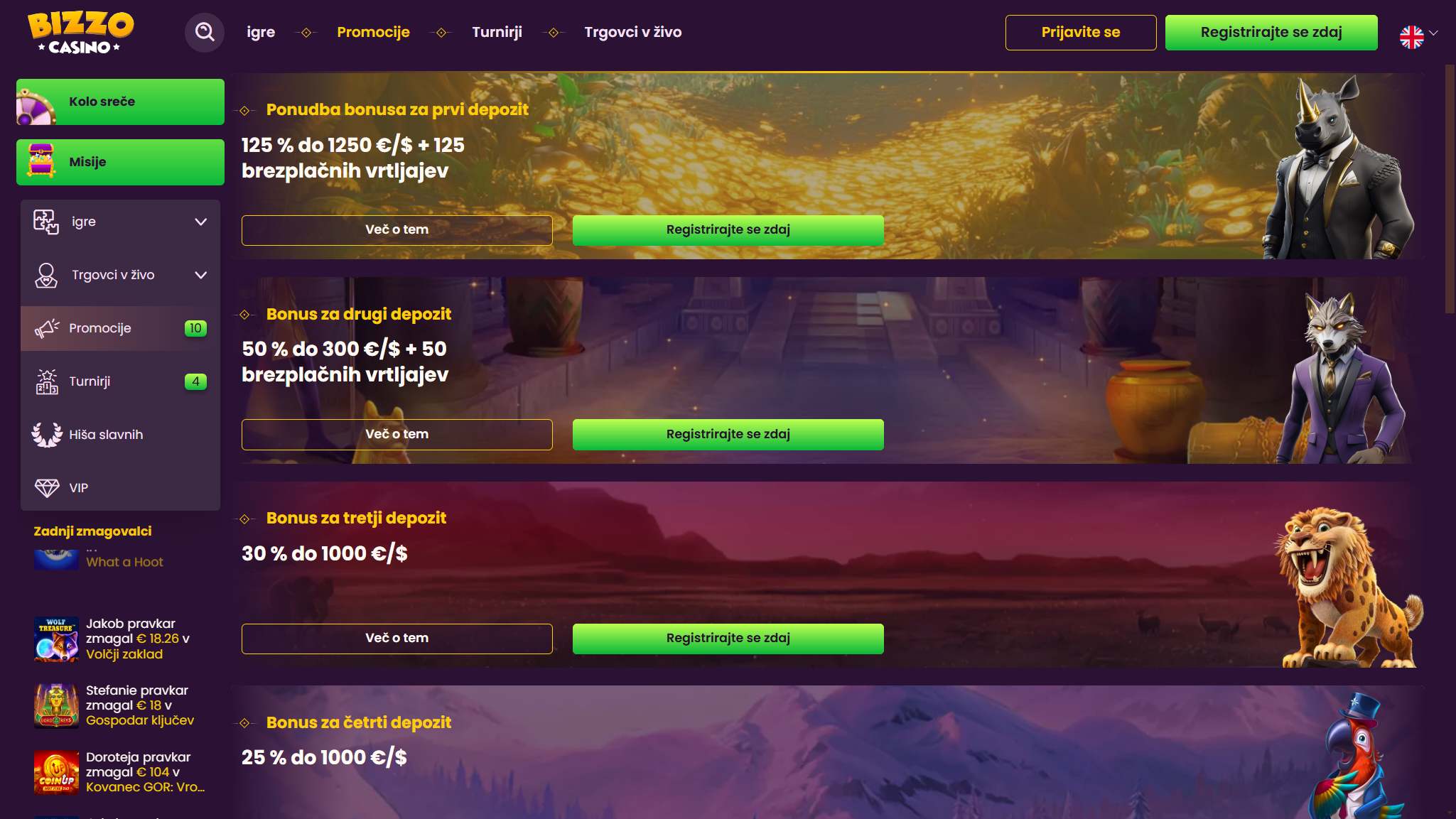 Bizzo Casino Bonuses, hellspincasino-jackpot.com
