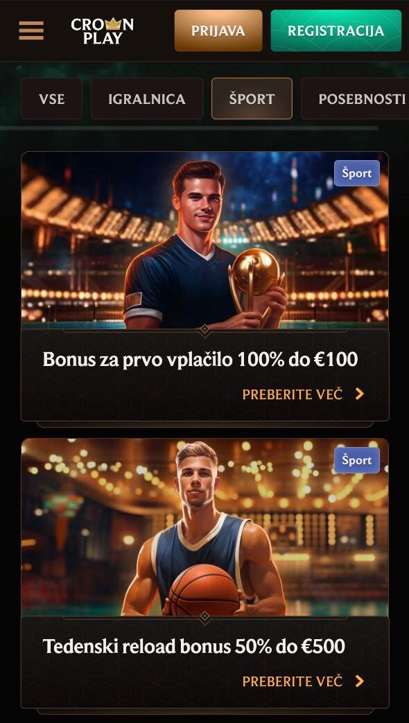 Crownplay v Sloveniji 