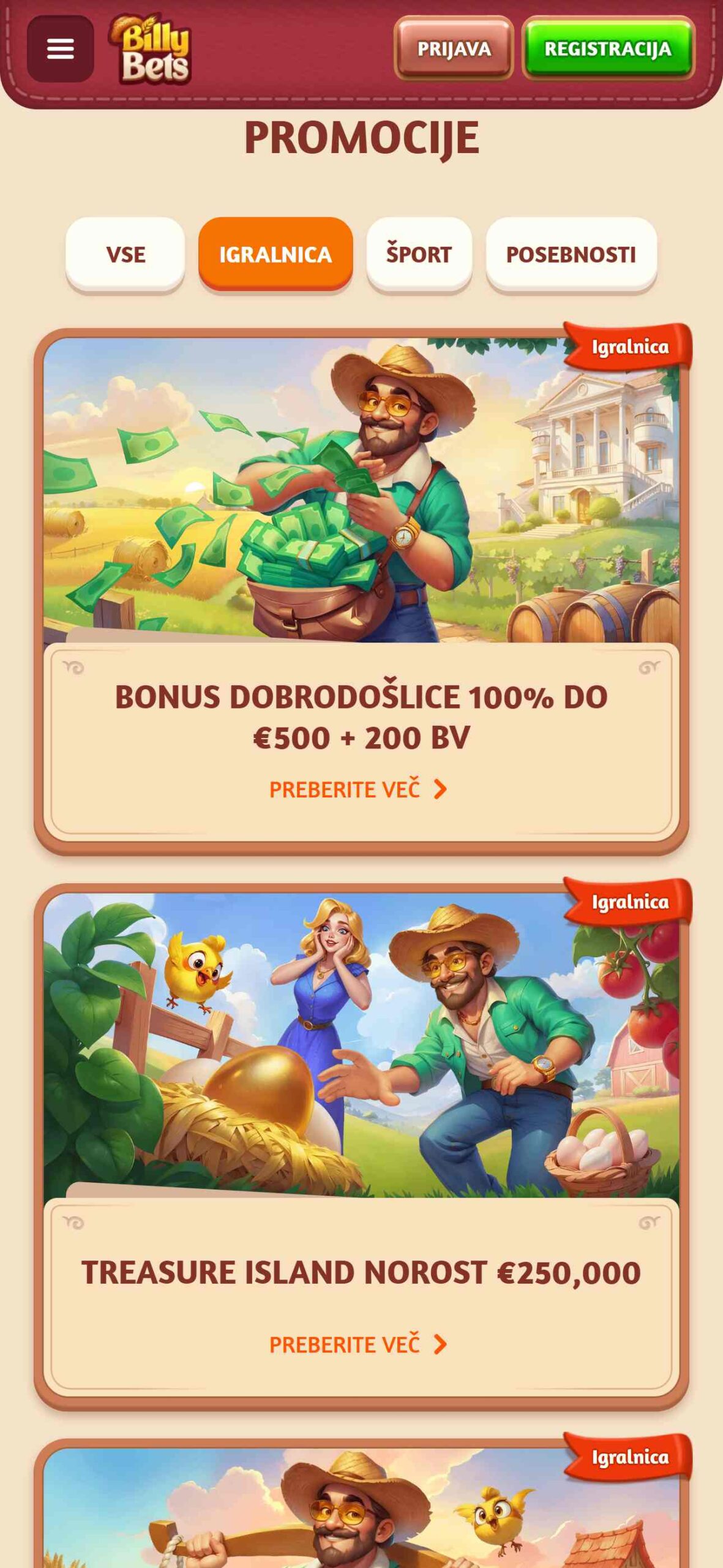 BillyBets Casino Bonuses Slovenia (mobile), hellspincasino-jackpot.com