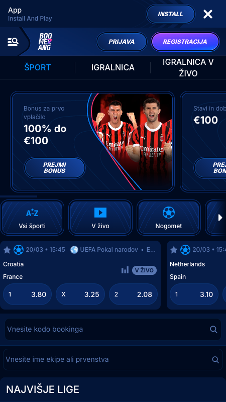 Boomerang Bookmaker
